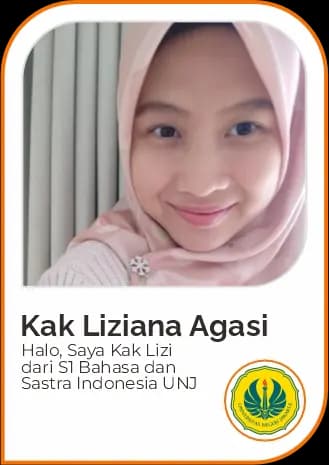 Tutor Kak Liziana Agasi untuk program Bimbel & Les Privat UTBK, SIMAK UI, UTUL UGM. Guru Privat dari PTN Favorit.