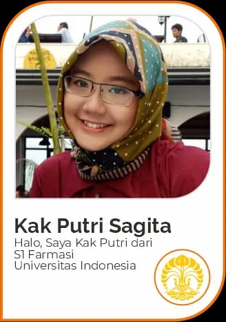 Tutor Kak Putri Sagita untuk program Bimbel & Les Privat UTBK, SIMAK UI, UTUL UGM. Guru Privat dari PTN Favorit.