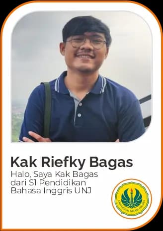 Tutor Kak Riefky Bagas untuk program Bimbel & Les Privat UTBK, SIMAK UI, UTUL UGM. Guru Privat dari PTN Favorit.